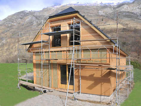 construction chalet en bois